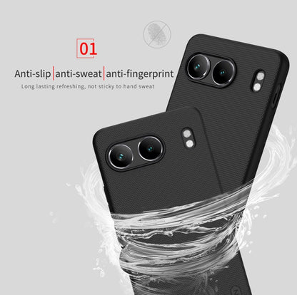 For OnePlus Nord 4 5G NILLKIN Frosted PC Phone Case(Black) - Nord 4 Cases by NILLKIN | Online Shopping UK | buy2fix
