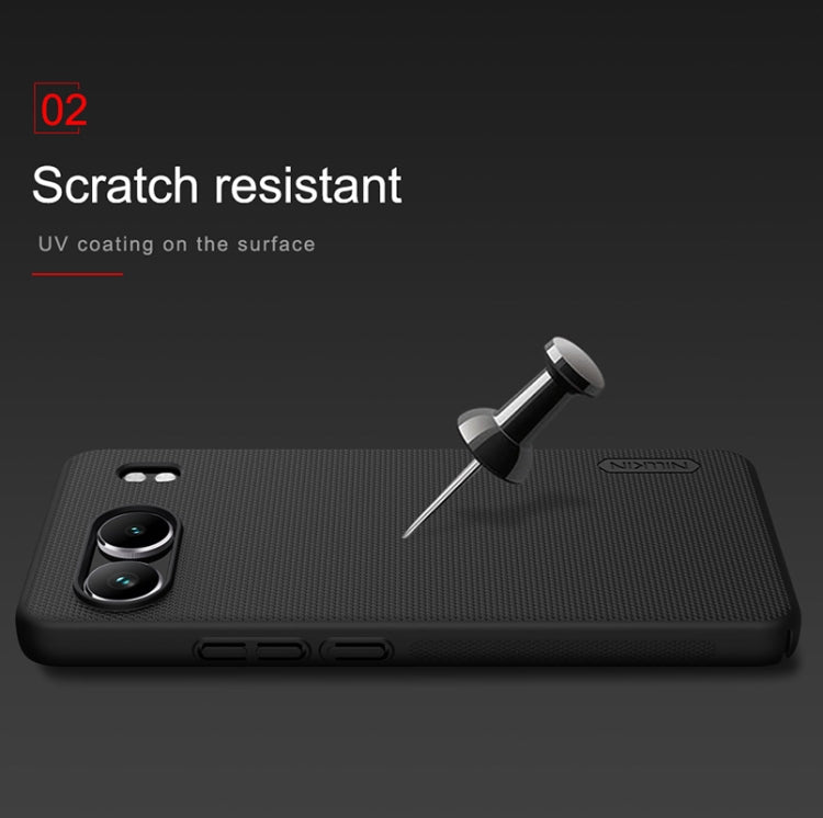 For OnePlus Nord 4 5G NILLKIN Frosted PC Phone Case(Black) - Nord 4 Cases by NILLKIN | Online Shopping UK | buy2fix