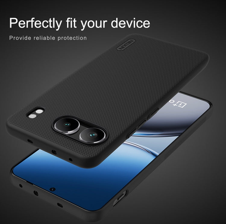 For OnePlus Nord 4 5G NILLKIN Frosted PC Phone Case(Black) - Nord 4 Cases by NILLKIN | Online Shopping UK | buy2fix