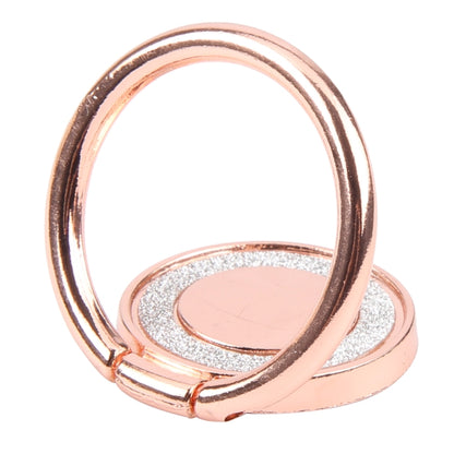 Glitter Metal Mobile Phone Ring Holder(Rose Gold) - Ring Holder by buy2fix | Online Shopping UK | buy2fix