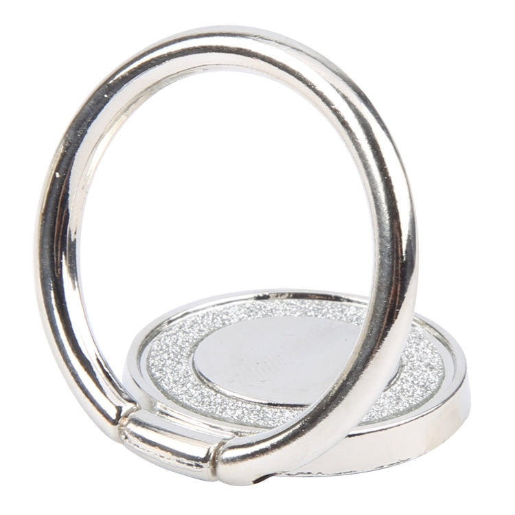 Glitter Metal Mobile Phone Ring Holder(Silver) - Ring Holder by buy2fix | Online Shopping UK | buy2fix