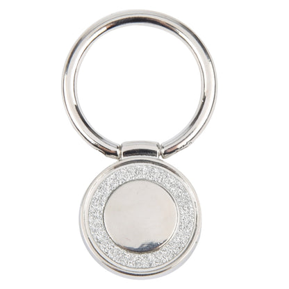Glitter Metal Mobile Phone Ring Holder(Silver) - Ring Holder by buy2fix | Online Shopping UK | buy2fix