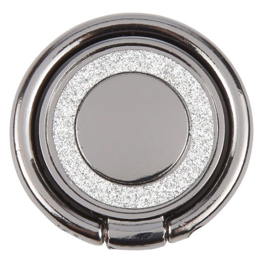 Glitter Metal Mobile Phone Ring Holder(Black) - Ring Holder by buy2fix | Online Shopping UK | buy2fix