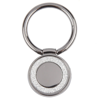 Glitter Metal Mobile Phone Ring Holder(Black) - Ring Holder by buy2fix | Online Shopping UK | buy2fix