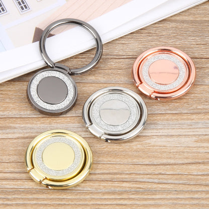 Glitter Metal Mobile Phone Ring Holder(Rose Gold) - Ring Holder by buy2fix | Online Shopping UK | buy2fix