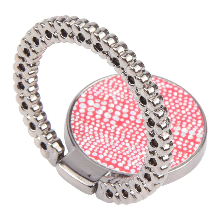 Flash Diamond Metal Mobile Phone Ring Holder(Black+Red) - Ring Holder by buy2fix | Online Shopping UK | buy2fix