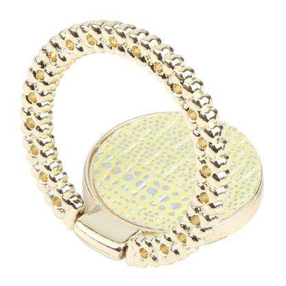 Flash Diamond Metal Mobile Phone Ring Holder(Gold+Yellow) - Ring Holder by buy2fix | Online Shopping UK | buy2fix