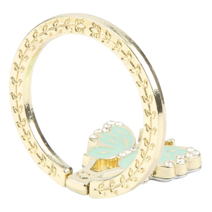 Butterfly Metal Mobile Phone Ring Holder(Green) - Ring Holder by buy2fix | Online Shopping UK | buy2fix