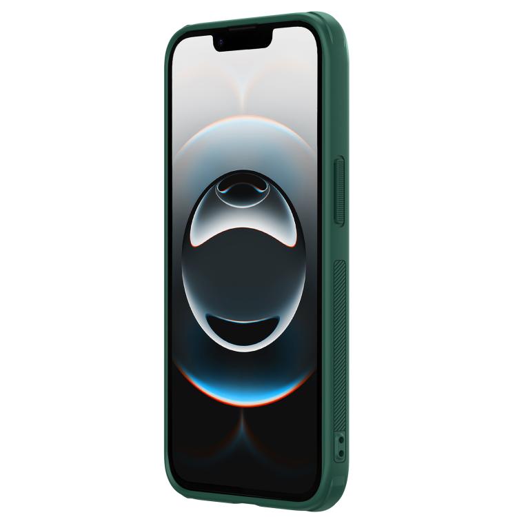 For iPhone 16e NILLKIN Frosted Shield Pro PC + TPU Phone Case(Green) - iPhone 16e Cases by NILLKIN | Online Shopping UK | buy2fix