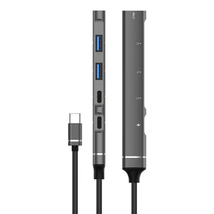 2 Type-C, 3 USB Multifunctional HUB Docking Station by buy2fix