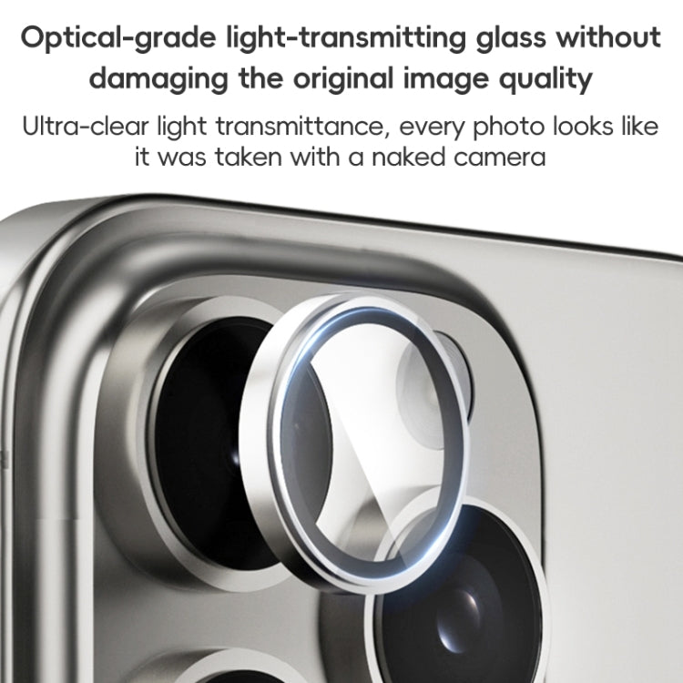 For iPhone 16 Pro / 16 Pro Max ZGA AR Eagle Eye Phone Lens Film(Silver) - iPhone 16 Pro Max Tempered Glass by ZGA | Online Shopping UK | buy2fix
