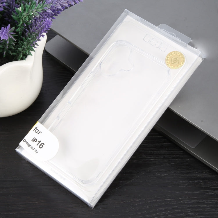 For iPhone 16 GEBEI Acrylic Transparent Phone Case - iPhone 16 Cases by GEBEI | Online Shopping UK | buy2fix