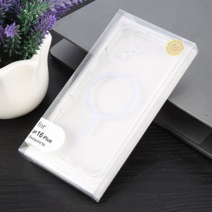 For iPhone 16 Plus GEBEI MagSafe Magnetic Transparent Phone Case(Transparent) - iPhone 16 Plus Cases by GEBEI | Online Shopping UK | buy2fix