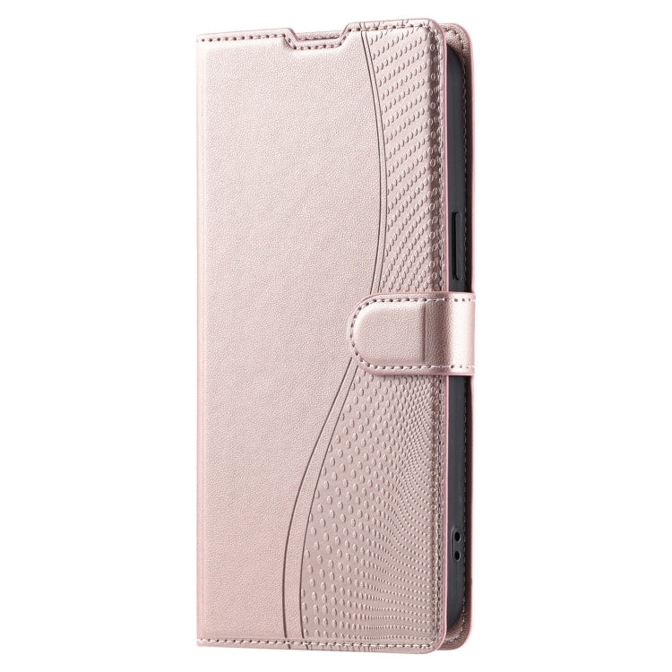 For Google Pixel 9 / 9 Pro Voltage Ultra-thin Dot Leather Phone Case(Rose Gold) by buy2fix