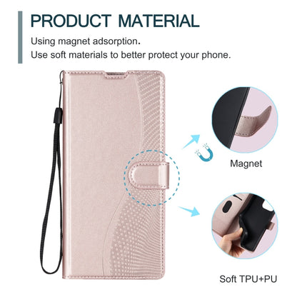 For Google Pixel 9 / 9 Pro Voltage Ultra-thin Dot Leather Phone Case(Rose Gold) by buy2fix