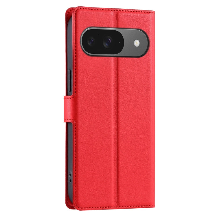 For Google Pixel 9 / 9 Pro Voltage Ultra-thin Dot Leather Phone Case(Red) by buy2fix