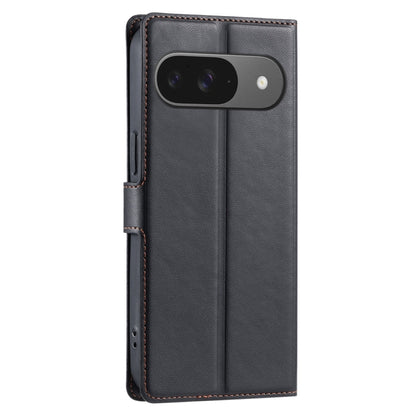 For Google Pixel 9 / 9 Pro Voltage Ultra-thin Dot Leather Phone Case(Black) by buy2fix