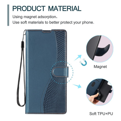 For Google Pixel 9 / 9 Pro Voltage Ultra-thin Dot Leather Phone Case(Blue) by buy2fix