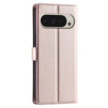 For Google Pixel 9 Pro XL Voltage Ultra-thin Dot Leather Phone Case(Rose Gold) by buy2fix