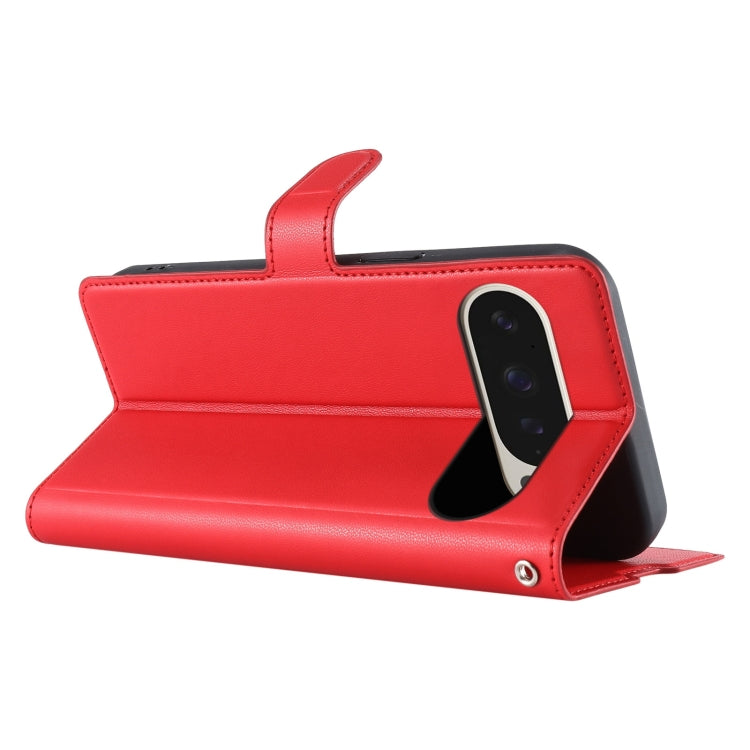 For Google Pixel 9 Pro XL Voltage Ultra-thin Dot Leather Phone Case(Red) by buy2fix