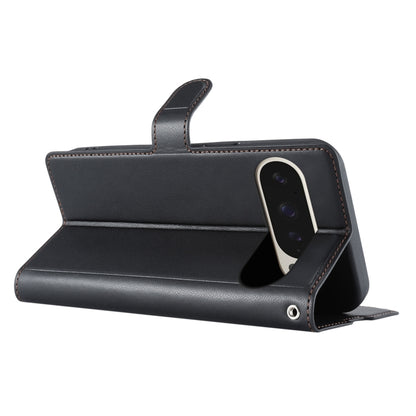 For Google Pixel 9 Pro XL Voltage Ultra-thin Dot Leather Phone Case(Black) by buy2fix