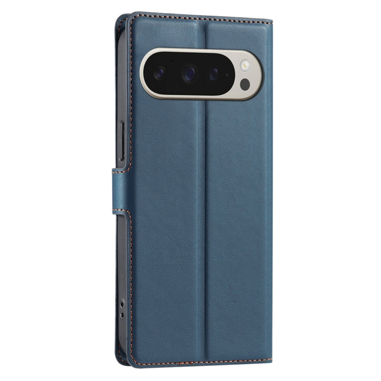For Google Pixel 9 Pro XL Voltage Ultra-thin Dot Leather Phone Case(Blue) by buy2fix