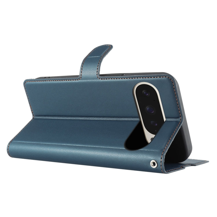 For Google Pixel 9 Pro XL Voltage Ultra-thin Dot Leather Phone Case(Blue) by buy2fix