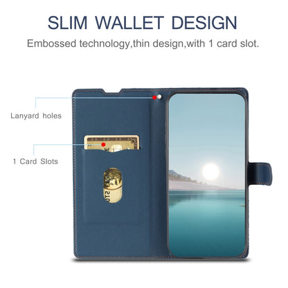 For Google Pixel 9 Pro XL Voltage Ultra-thin Dot Leather Phone Case(Blue) by buy2fix