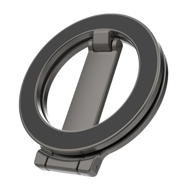 Z-shaped Double-sided Magnetic MagSafe Foldable Ring Phone Holder(Black) - Ring Holder by buy2fix | Online Shopping UK | buy2fix