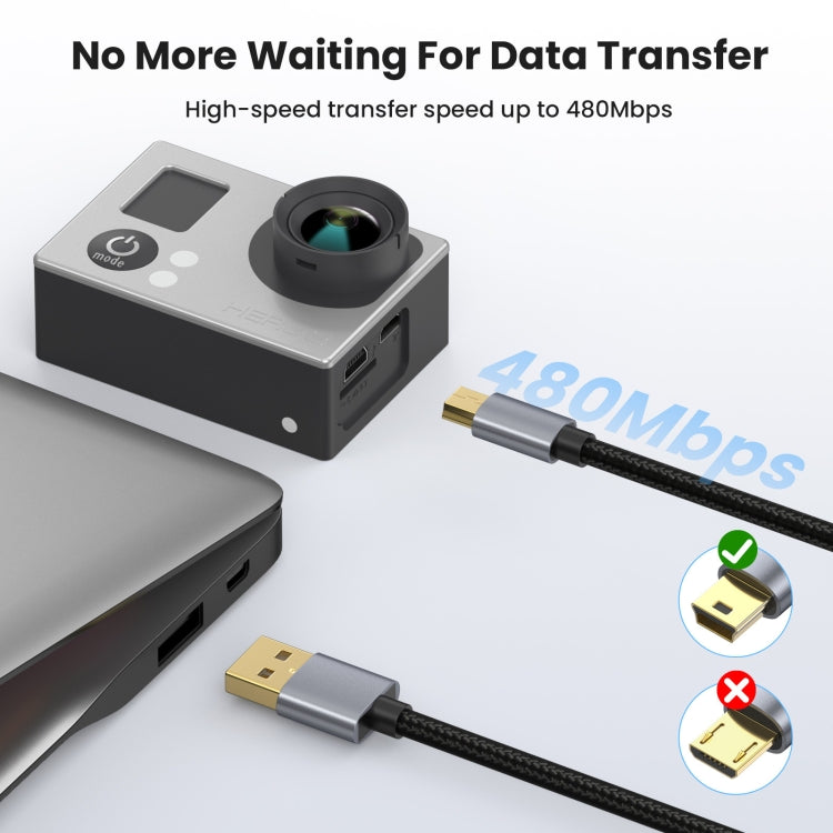 For Garmin GPS Receiver High Speed USB2.0 Version Mini 5 Pin Cable, Length:1.8m by buy2fix