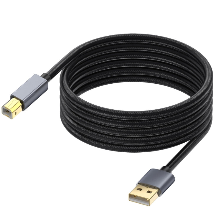 USB 2.0 A Male to B Male Square Port Printer Data Transmission Extension Cable, Length:1.8m by buy2fix