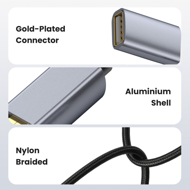 USB2.0 A Male to A Female Extension Data Charging Cable, Length:3m by buy2fix