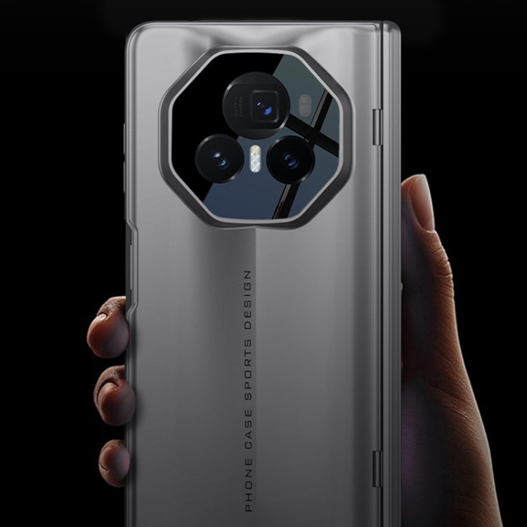 For Honor Magic V3 GKK Integrated Magnetic Blade Ultra-thin Full Coverage Phone Case(Grey) - Honor Cases by GKK | Online Shopping UK | buy2fix