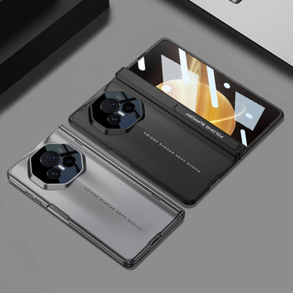 For Honor Magic V3 GKK Integrated Magnetic Blade Ultra-thin Full Coverage Phone Case(Black) - Honor Cases by GKK | Online Shopping UK | buy2fix
