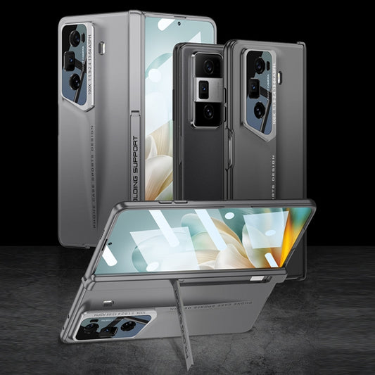For Honor Magic Vs3 GKK Integrated Magnetic Blade Ultra-thin Full Coverage Phone Case(Grey) - Honor Cases by GKK | Online Shopping UK | buy2fix