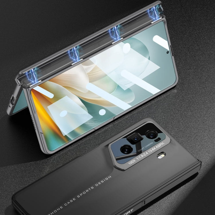 For Honor Magic Vs3 GKK Integrated Magnetic Blade Ultra-thin Full Coverage Phone Case(Grey) - Honor Cases by GKK | Online Shopping UK | buy2fix