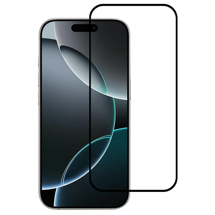 For iPhone 16 Pro Full Glue Screen Tempered Glass Film by buy2fix