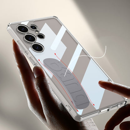For Samsung Galaxy S25 Ultra 5G GKK Space Silicone Wristband Phone Case(Gray) - Galaxy S25 Ultra 5G Cases by GKK | Online Shopping UK | buy2fix