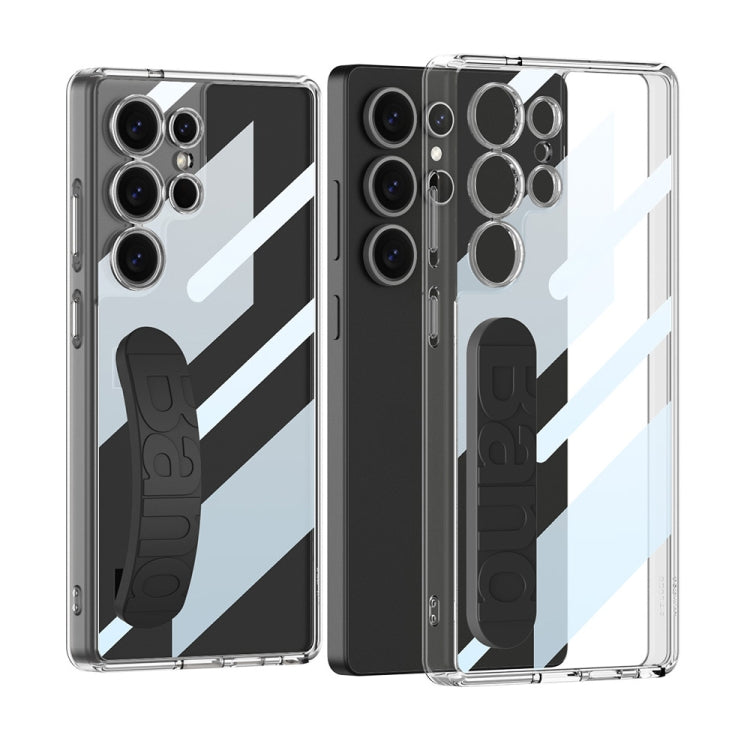For Samsung Galaxy S25 Ultra 5G GKK Space Silicone Wristband Phone Case(Black) - Galaxy S25 Ultra 5G Cases by GKK | Online Shopping UK | buy2fix