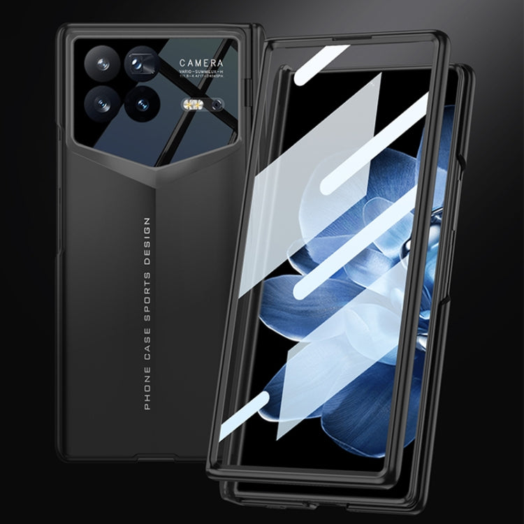 For Xiaomi Mix Fold 4 GKK Integrated Magnetic Blade Ultra-thin Full Coverage Phone Case(Grey) - Xiaomi Cases by GKK | Online Shopping UK | buy2fix