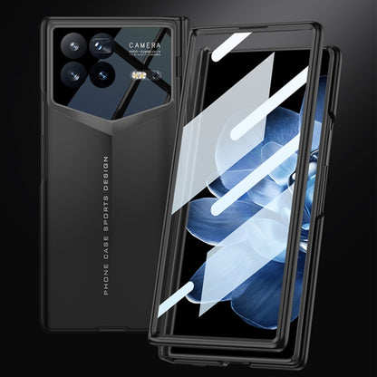For Xiaomi Mix Fold 4 GKK Integrated Magnetic Blade Ultra-thin Full Coverage Phone Case(Grey) - Xiaomi Cases by GKK | Online Shopping UK | buy2fix