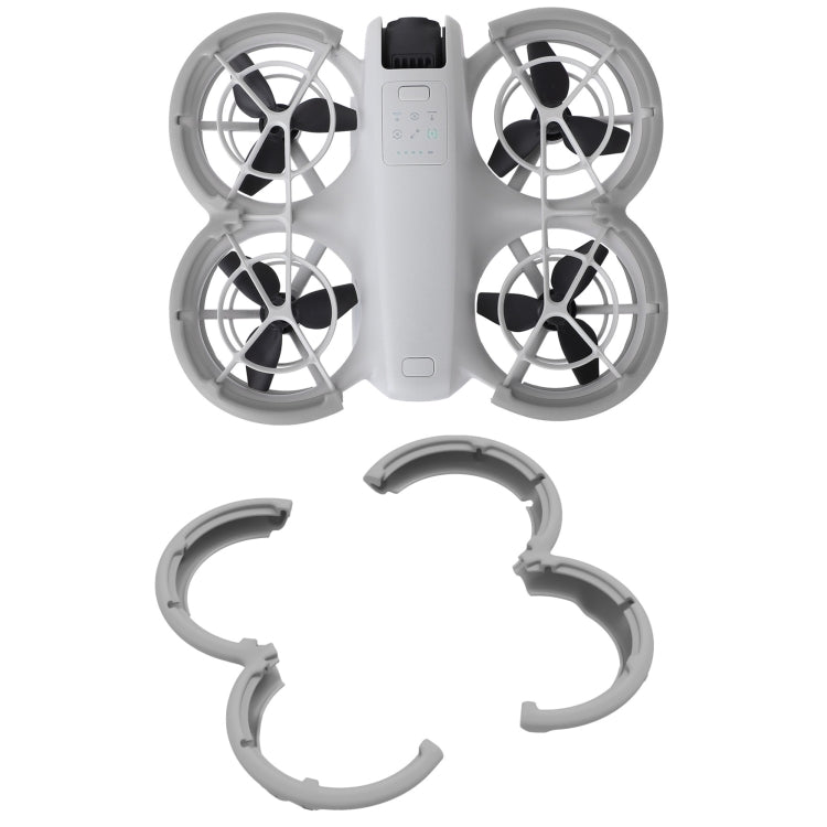 For DJI Neo Sunnylife Propeller Protective Guard Anti-collision Ring Cover(Grey) - DIY Propeller by Sunnylife | Online Shopping UK | buy2fix