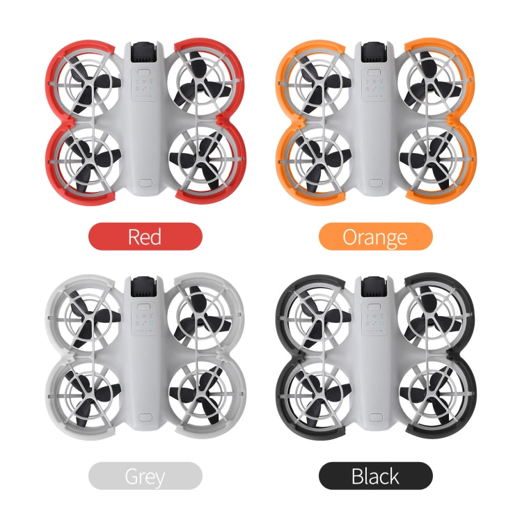 For DJI Neo Sunnylife Propeller Protective Guard Anti-collision Ring Cover(Orange) - DIY Propeller by Sunnylife | Online Shopping UK | buy2fix