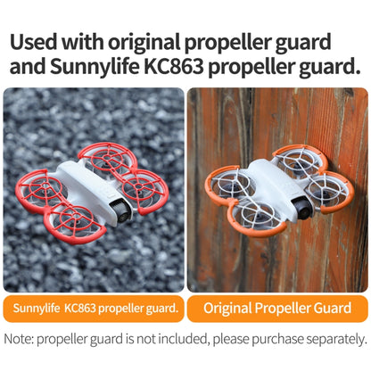 For DJI Neo Sunnylife Propeller Protective Guard Anti-collision Ring Cover(Grey) - DIY Propeller by Sunnylife | Online Shopping UK | buy2fix