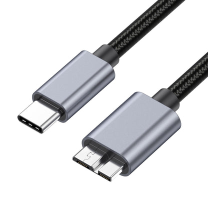 10Gbps USB-C / Type-C 3.1 to Micro B Mobile Hard Disk Adapter Cable, Length:0.5m by buy2fix