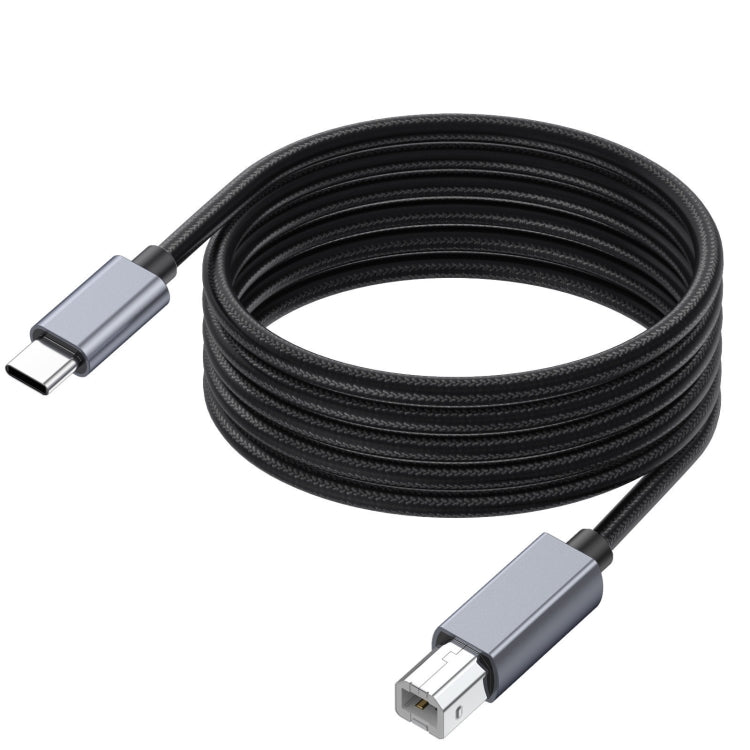USB-C / Type-C to USB-B BM Printer MIDI Keyboard Adapter Cable, Length:3m by buy2fix