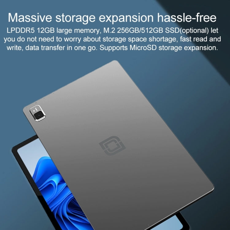 Jumper EZpad V12 Pro Tablet PC, 12GB+256GB, No Keyboard, 12 inch Windows 11 Home OS Intel Alder Lake N95 Quad Core(EU Plug) by jumper