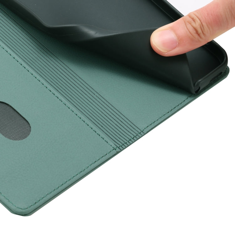 For Samsung Galaxy S25 Ultra 5G Cartoon Elephant Embossed Leather Phone Case(Green) by buy2fix