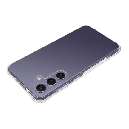For Samsung Galaxy S25+ 5G Shockproof Non-slip Thickening TPU Phone Case(Transparent) by buy2fix