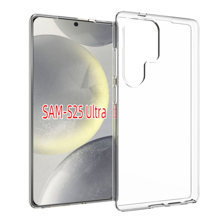 For Samsung Galaxy S25 Ultra 5G Waterproof Texture TPU Phone Case(Transparent) by buy2fix